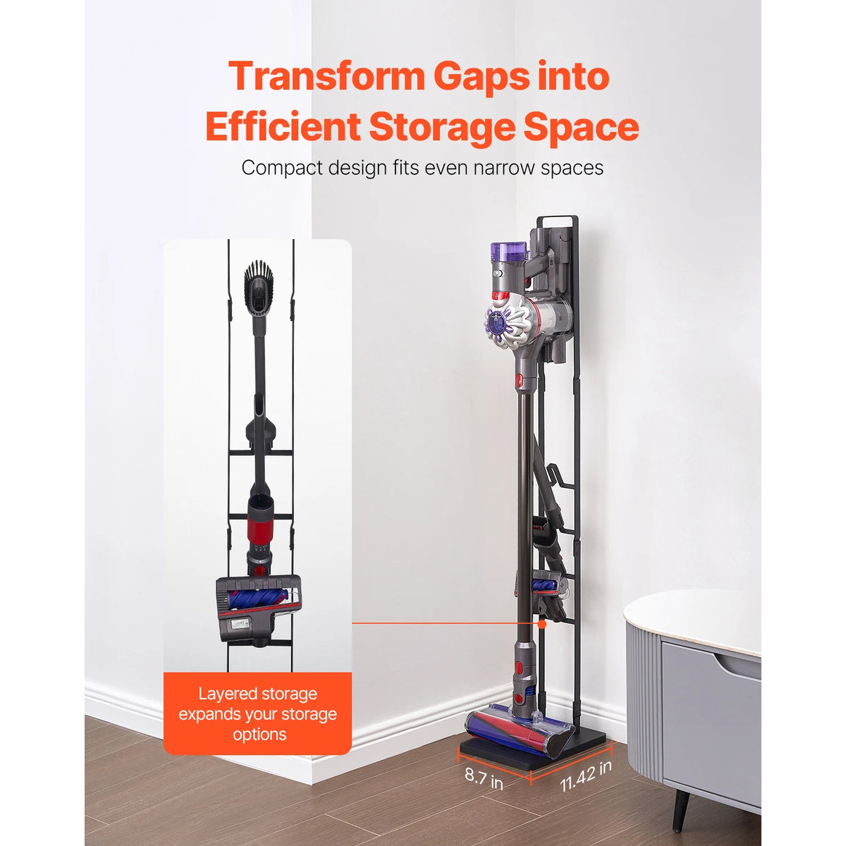Cordless Vacuum Stand for Dyson