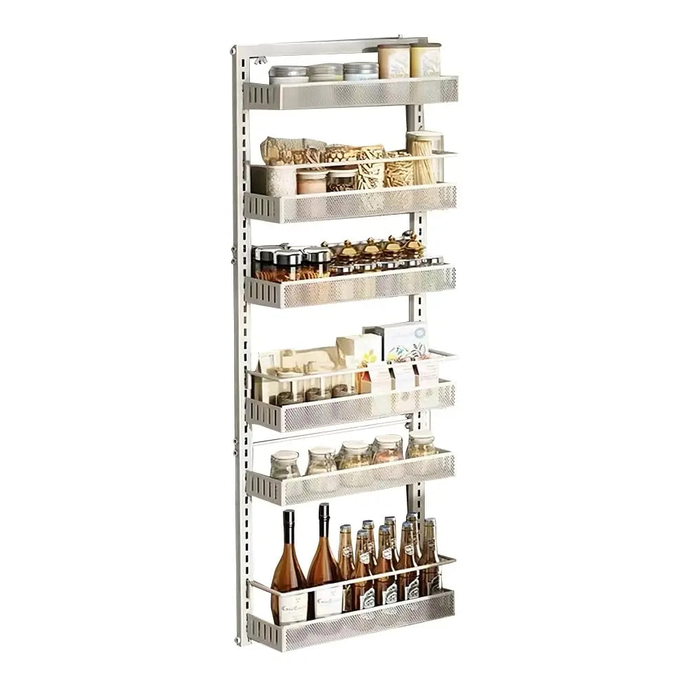 6-Tier Over-Door Pantry Rack