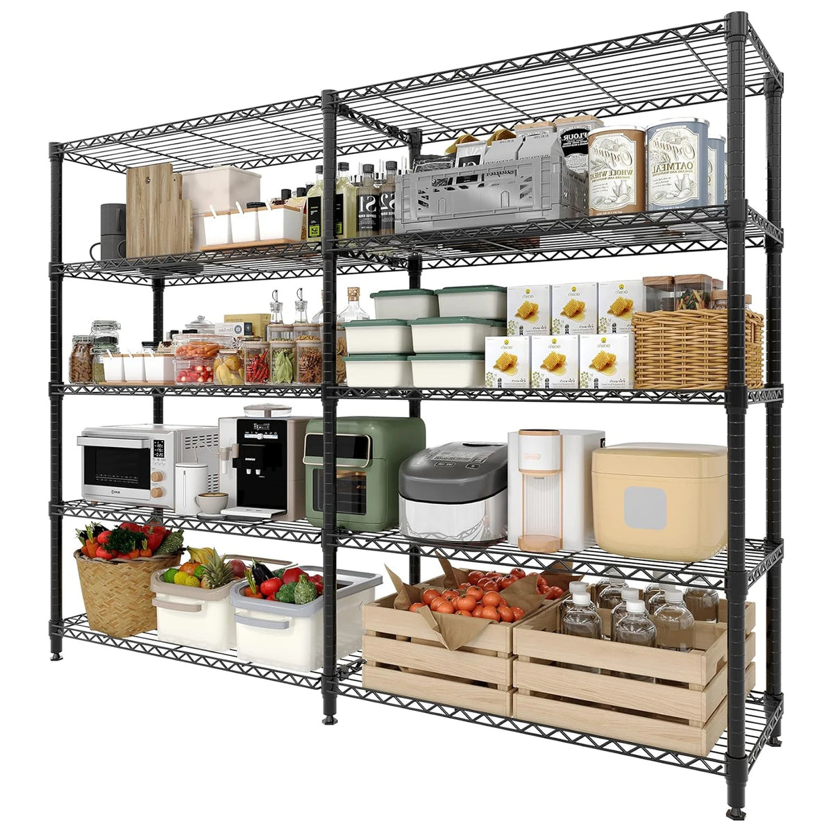 Adjustable Metal Storage Shelving