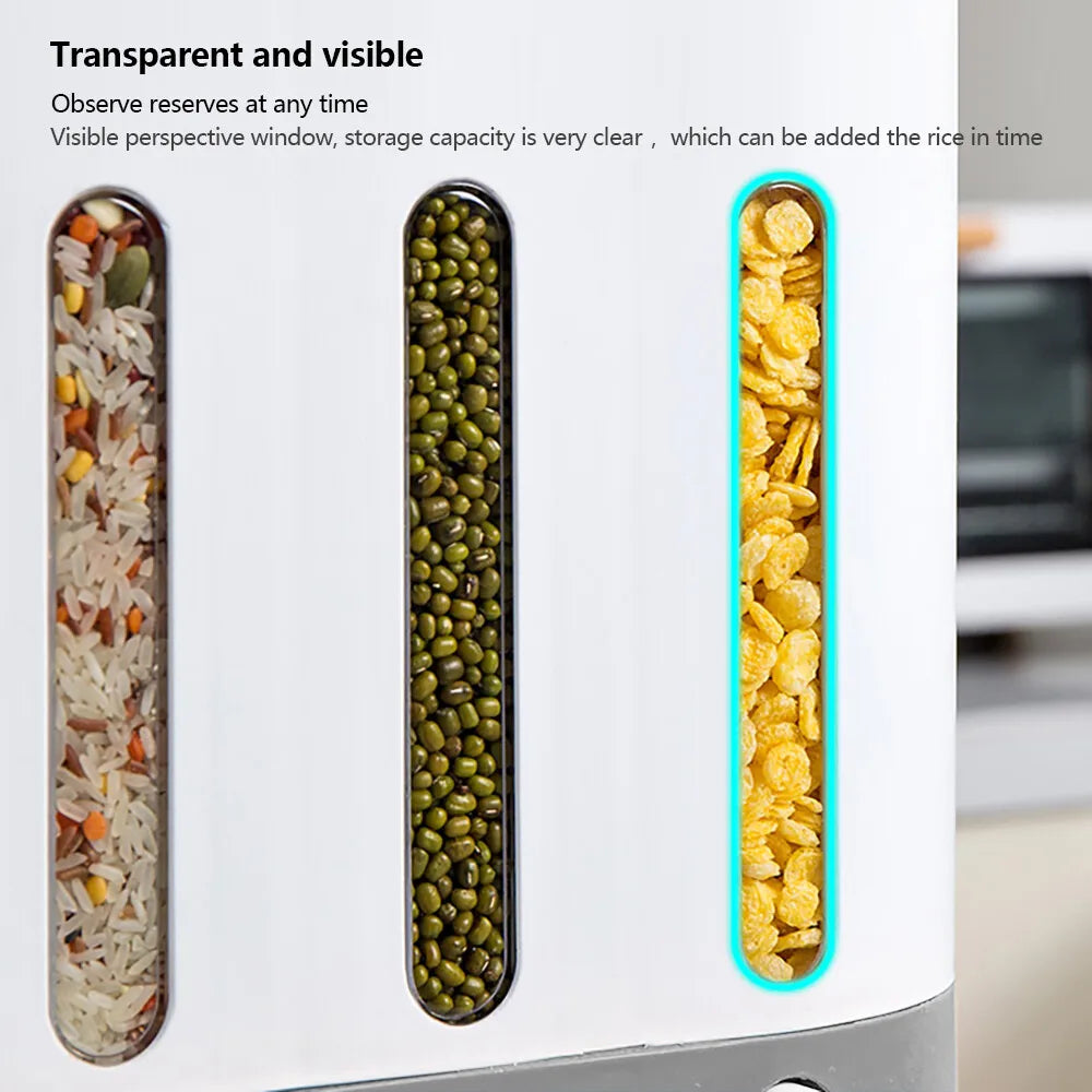 Wall-Mount Dry Food Dispenser