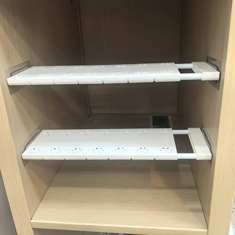 No-Drill Telescopic Shelf Divider