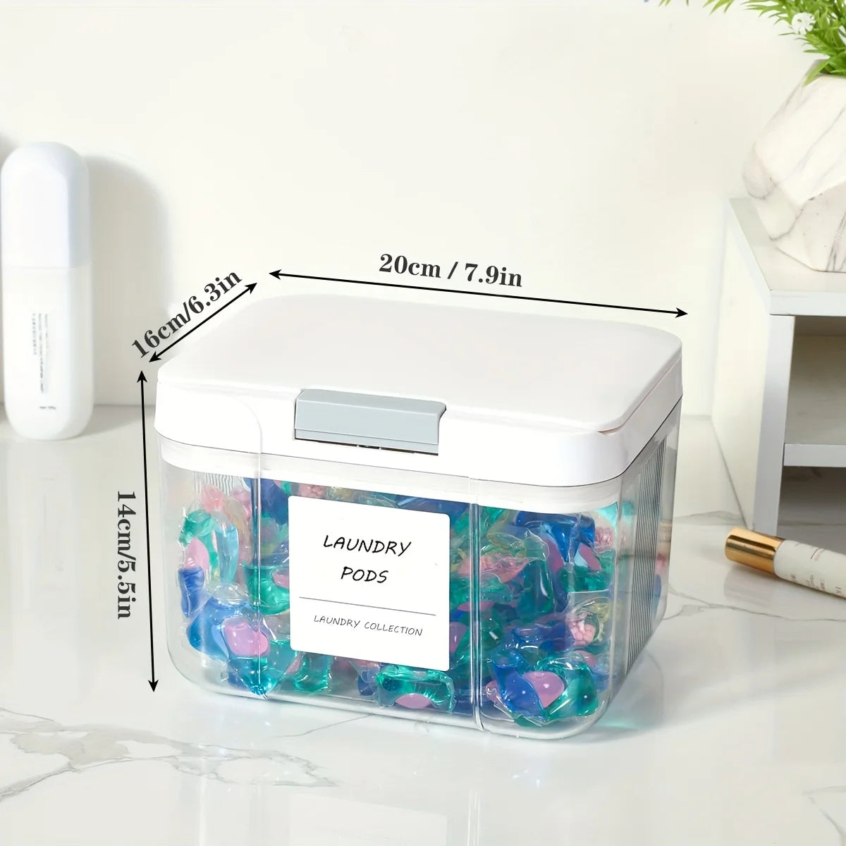 Pop-Up Laundry Pod Holder