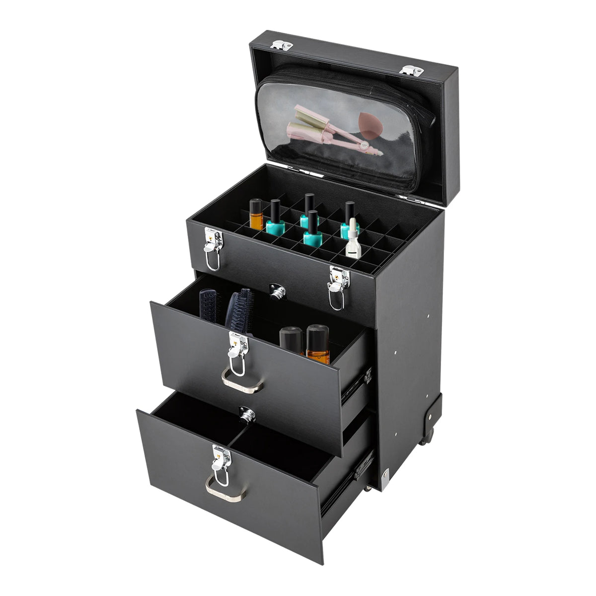 Rolling Makeup Train Case