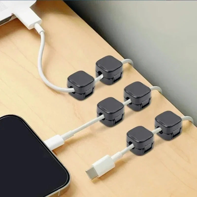 6pc Magnetic Cable Clips
