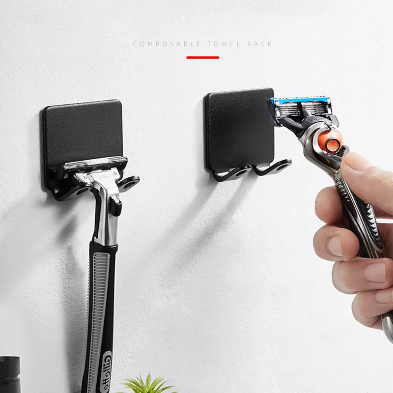 Wall-Mount Razor Holder