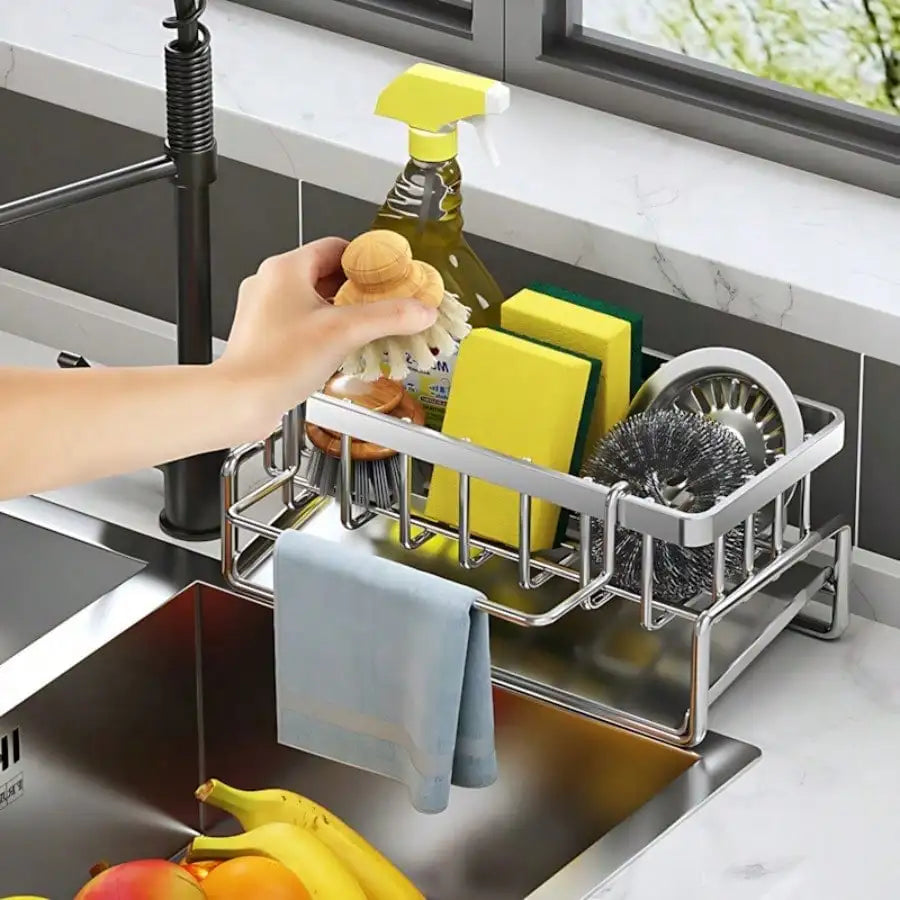 Adhesive Sink Caddy Organizer