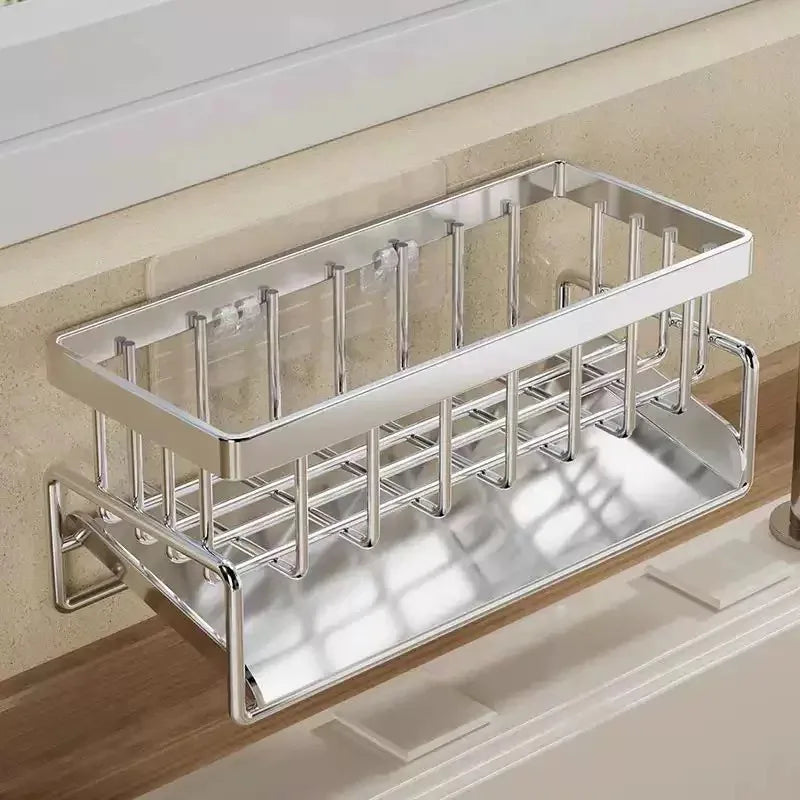 All-in-One Stainless Sink Organizer