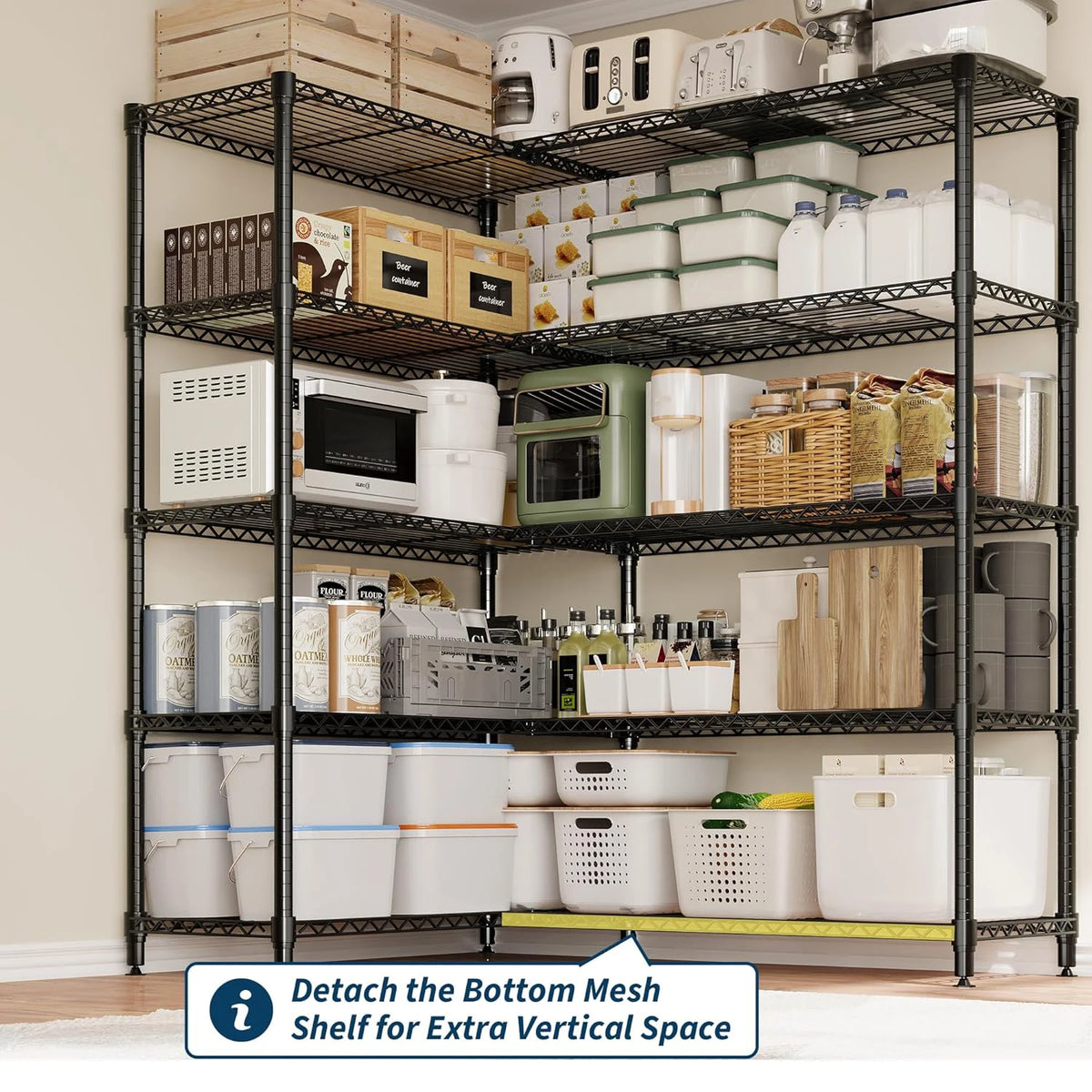Adjustable Metal Storage Shelving