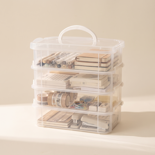 4-Tier Stackable Storage Box hero image