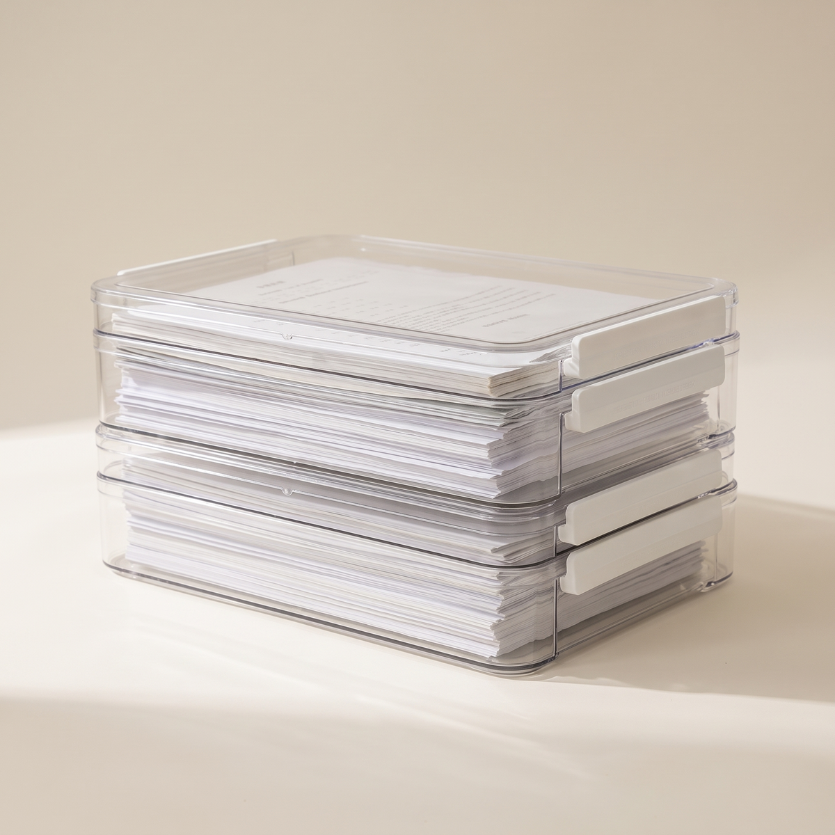 Acrylic A4 Document File Box hero image