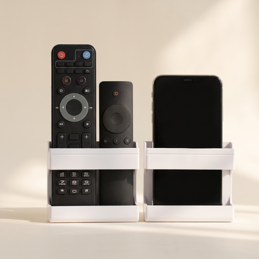 Adhesive Wall Remote and Phone Caddy hero image