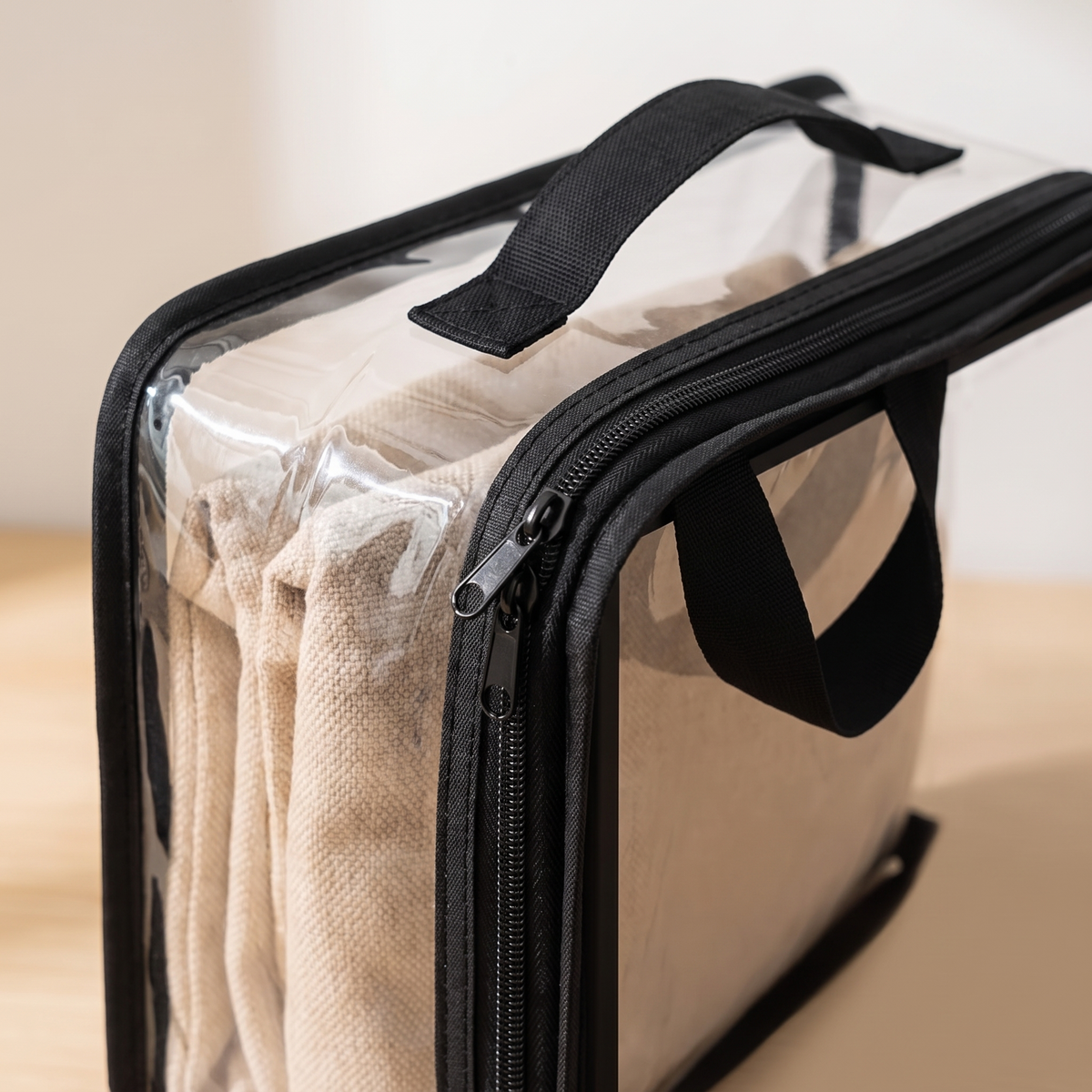 Clear-Window PVC Storage Bag detail image