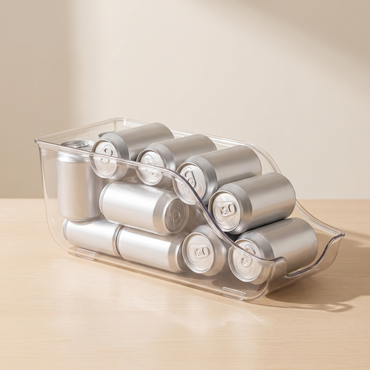 Rolling Soda Can Fridge Dispenser hero image