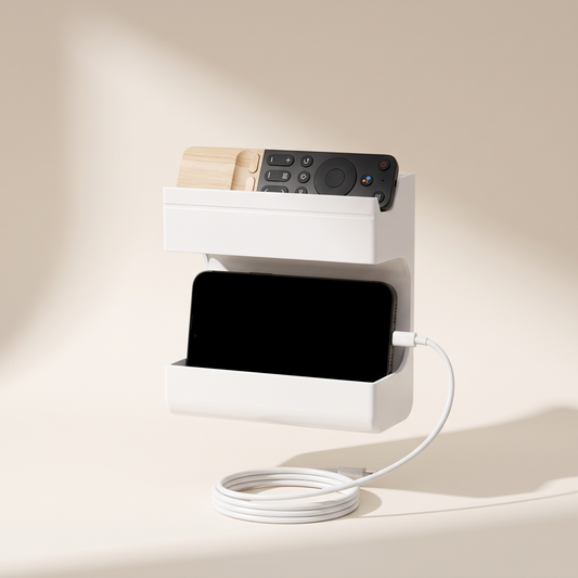 Wall-Mount Remote and Phone Holder hero image
